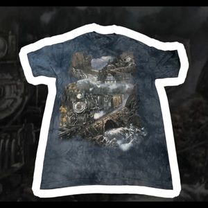 The mountain brand tee (READ BIO)